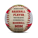 Custom Photo Behind Every Baseball Player - Gift For Baseball Players - Personalized Baseball, Softball