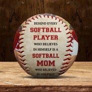 Photo personnalisée derrière chaque joueur de baseball - Cadeau pour joueurs de baseball - Baseball et softball personnalisés
