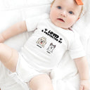 Loved And Protected By Dog - Gift For Pet Lovers - Personalized Baby Onesie