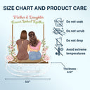 Forever Linked Together - Gift For Mother Daughter - Personalized Acrylic Shaking Stand