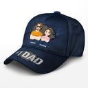 Flat Art #1 Dad - Gift For Dad - Personalized Classic Cap