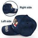 Flat Art #1 Dad - Gift For Dad - Personalized Classic Cap