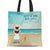 Just A Girl - Summer Gift For Girl - Personalized Zippered Canvas Bag