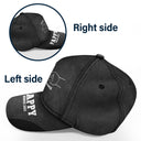 Hand Punch Line Sketch Dad Since - Personalized Classic Cap