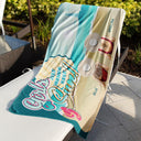 Wanna Have Some Sun - Personalized Beach Towel