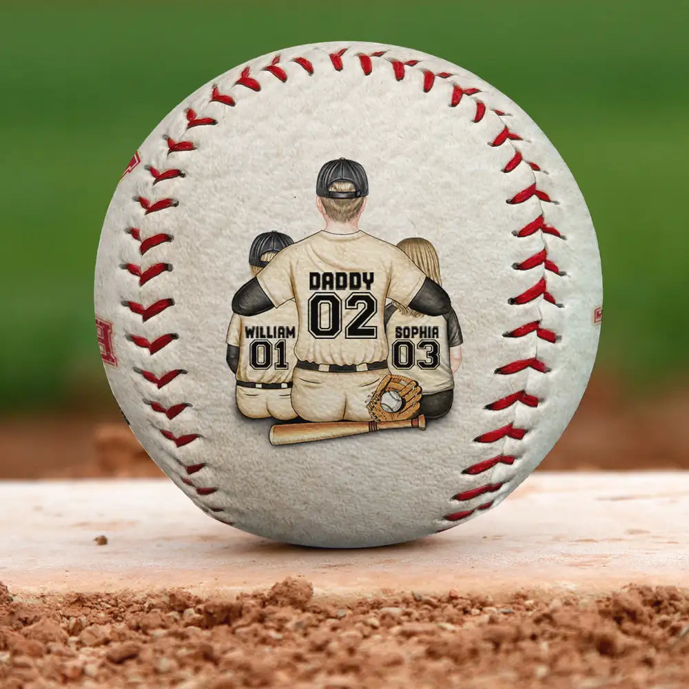 My Favorite Baseball Player Calls Me Dad - Personalized Baseball, Softball