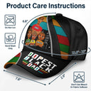 Dopest Black Dad - Personalized Classic Cap