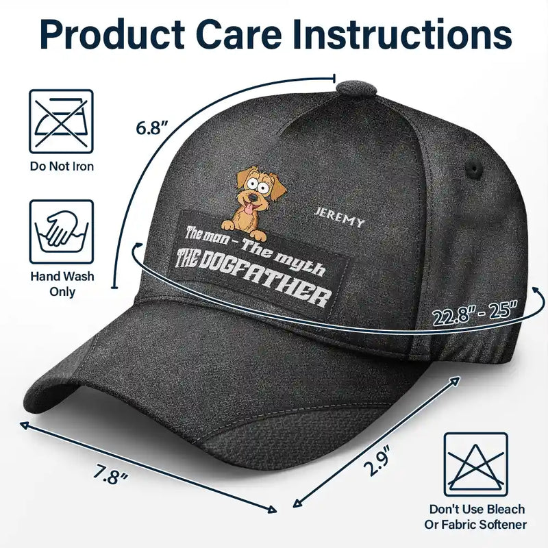 The Dogfather Patch - Personalized Classic Cap