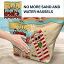 Sunrise Sunburn Sunset - Personalized Beach Bag