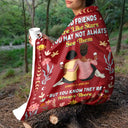 Gift For Sibling, Gift For Sisters - Our Memories Are Countless Our Friendship Is Endless - Personalized Fleece Blanket, Sherpa Blanket