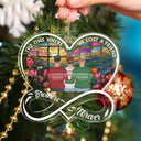 Memorial, Gift For Bestie - Where We Lost A Friend - Personalized Custom Shaped Acrylic Ornament