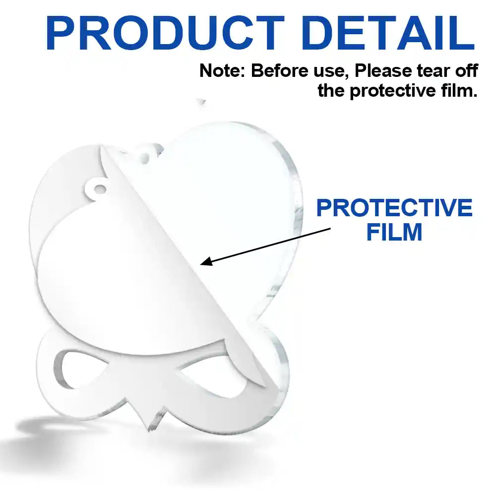 Where We Lost A Friend - Personalized Custom Shaped Acrylic Ornament