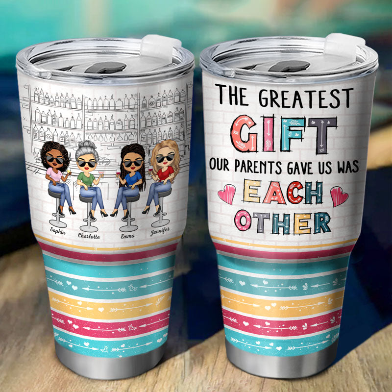 Chère sœur, merci d'être ma sœur - Cadeau pour sœurs - Gobelet personnalisé de 30 oz