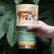 BFF, c'est nous, un peu fou, un peu bruyant - Cadeau pour les meilleurs amis - Gobelet personnalisé de 30 oz