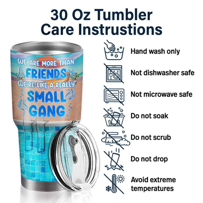 Oubliez le sucre et les épices, nous sommes pleins de sarcasme et de blasphèmes - Cadeau pour les meilleurs amis - Gobelet personnalisé de 30 oz