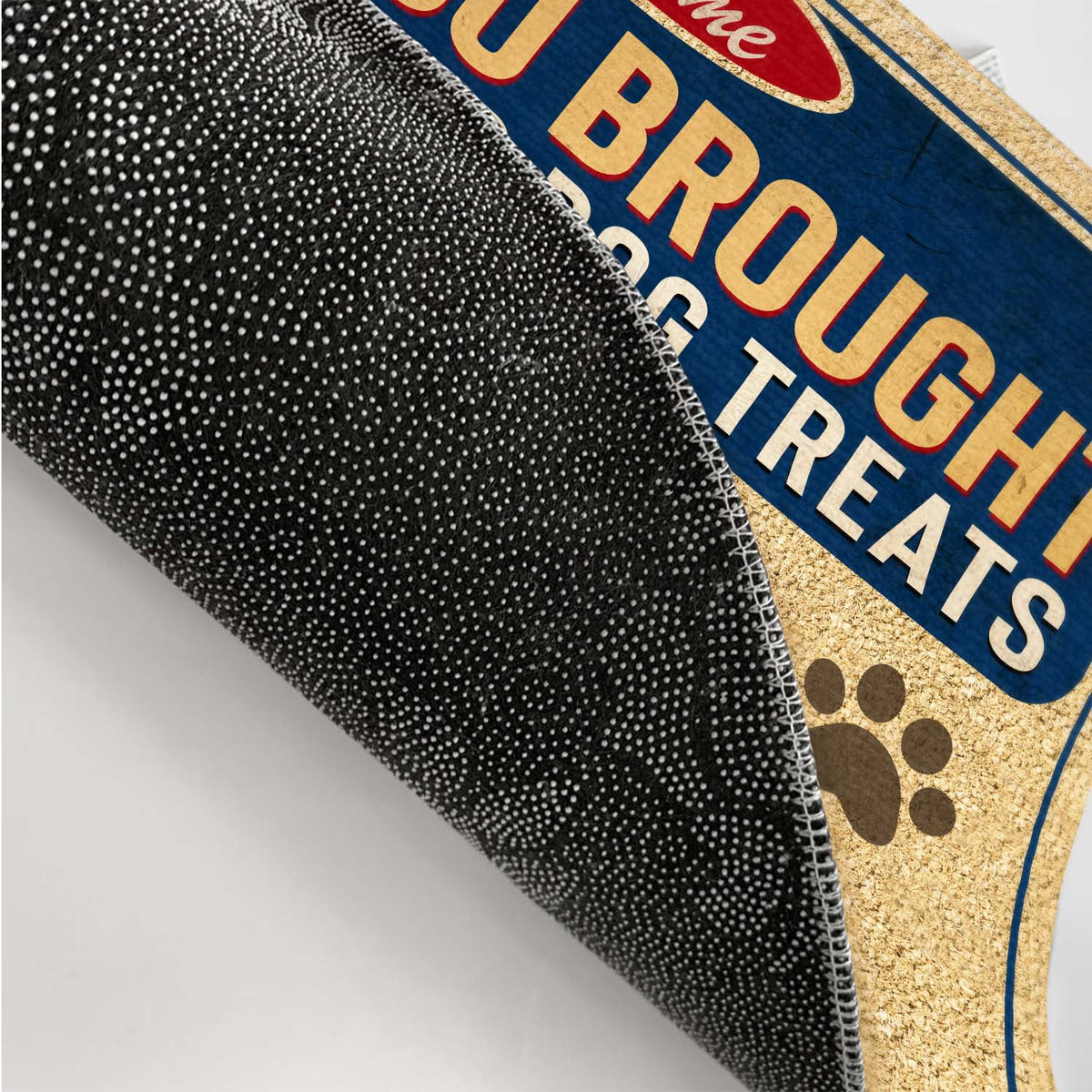 Custom Photo Hope You Brought Alcohol And Dog Treats - Gift For Dog Lovers - Personalized Custom Doormat