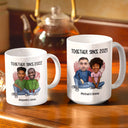 Custom Photo You're The Only One I Want To Annoy Together Since - Gift For Couples - Personalized Custom White Edge-to-Edge Mug