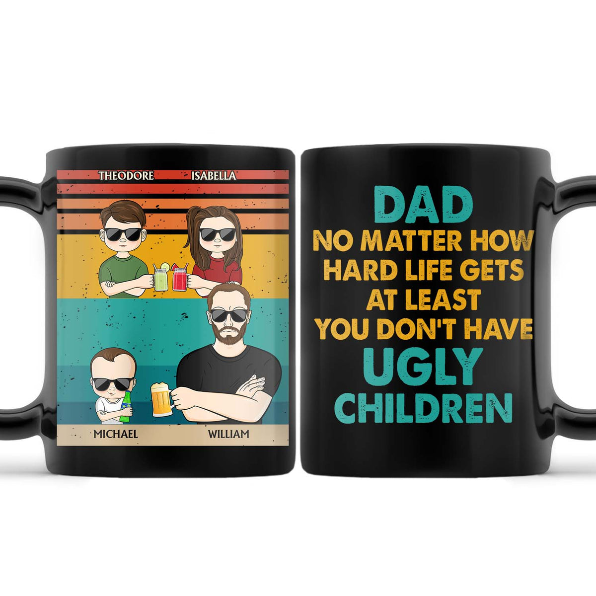 Funny Mom Gifts At Least You Don't Have Ugly Children Funny Coffee Mug Tea  Cup