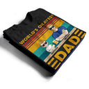 World's Okayest Dad - Funny, Birthday Gift For Father, Husband - Personalized Custom T Shirt
