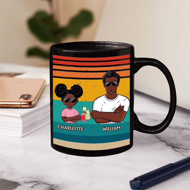 World's Greatest Farter I Mean Father - Funny, Birthday Gift For Father, Husband - Personalized Custom Black Mug