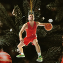Gift For Yourself,Gift For Women,Gift For Men,Happy,Christmas,Custom Photo,Basketball,Photo Hobby Ornament - Custom Photo Basketball Players Christmas Decorations - Personalized Acrylic Photo Ornament