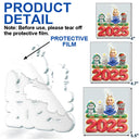 Cat Mom,Cat Dad,Cat Lovers,Pet Lovers,Pet Mom,Pet Dad,Christmas,Happy - 3D Effect Woman Man Sitting With Cats - Personalized Custom Shaped Acrylic Ornament