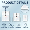 Gift For Bestie,Old Best friends,Gift For Sisters,Happy - Here's To Another Year Of Us The Besties Times - Personalized Custom Shaped Acrylic Car Visor Clip