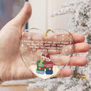 Gift For Bestie,Gift For Sisters,Gift For Women,Gifts For Colleagues,Happy,Christmas - Friendship Isn't About Who You've Known The Longest - Personalized Heart Shaped Glass Ornament