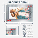 Love,Gift For Couples,Gift For Husband,Gift For Boyfriend,LGBT - Custom Photo You'll Always Be The King Of My Heart - Personalized Aluminum Wallet Card