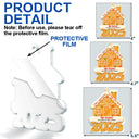 Christmas,Gift For Couples,Family - Gingerbread Style First Christmas In Our New Home 2025 - Personalized Custom Shaped Acrylic Ornament