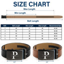 Gift For Couples,Gift For Husband,Gift For Boyfriend,Anniversary,Love - I Love You For Who You Are Gift For Husband Boy Friend - Personalized Leather Belt With Engraved Buckle