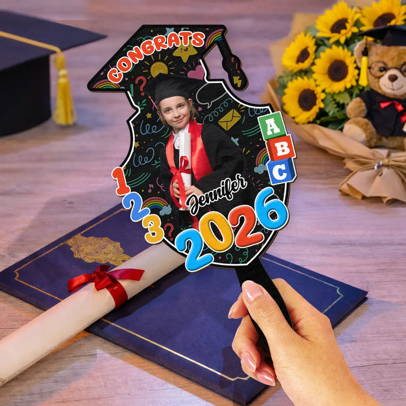 Custom Photo Congrats Pre-K Kindergarten Graduation - Personalized Custom Photo Congrats Pre-K Kindergarten Graduation - Personalized