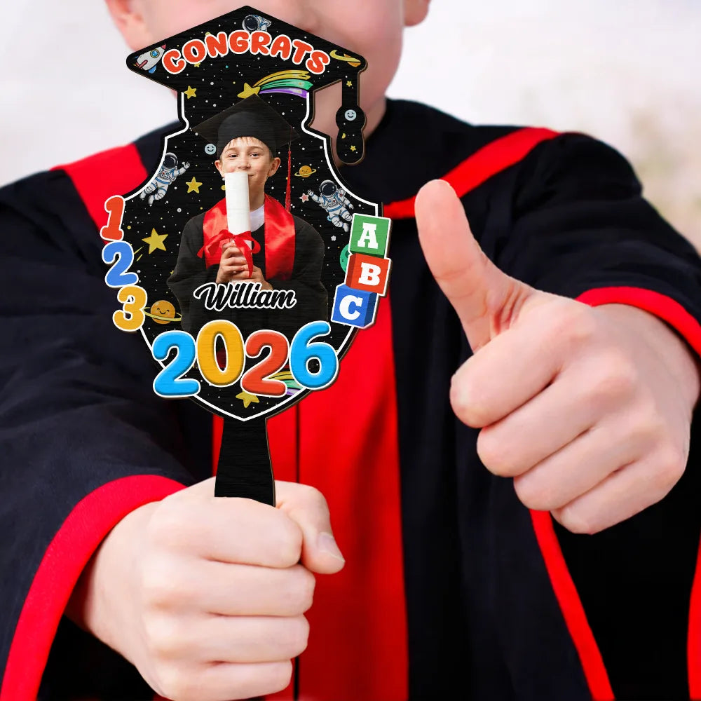 Custom Graduation Graphics Custom Photo Congrats Pre-K Kindergarten Graduation - Personalized Gra ...