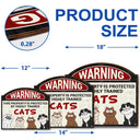 Highly Trained Cat - Gift For Cat Lovers - Personalized Custom Shaped Wood Sign