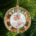 Custom Photo I Am Always With You - Memorial Gift - Personalized Suncatcher Ornament