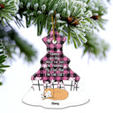 I'm The Gift - Christmas Gift For Dog Lovers - Personalized Tree Ceramic Ornament