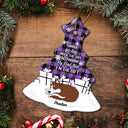 I'm The Gift - Christmas Gift For Dog Lovers - Personalized Tree Ceramic Ornament