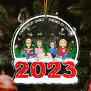 Cadeau de Noël pour collègues - Décoration acrylique personnalisée