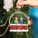 Cadeau de Noël pour collègues - Décoration acrylique personnalisée