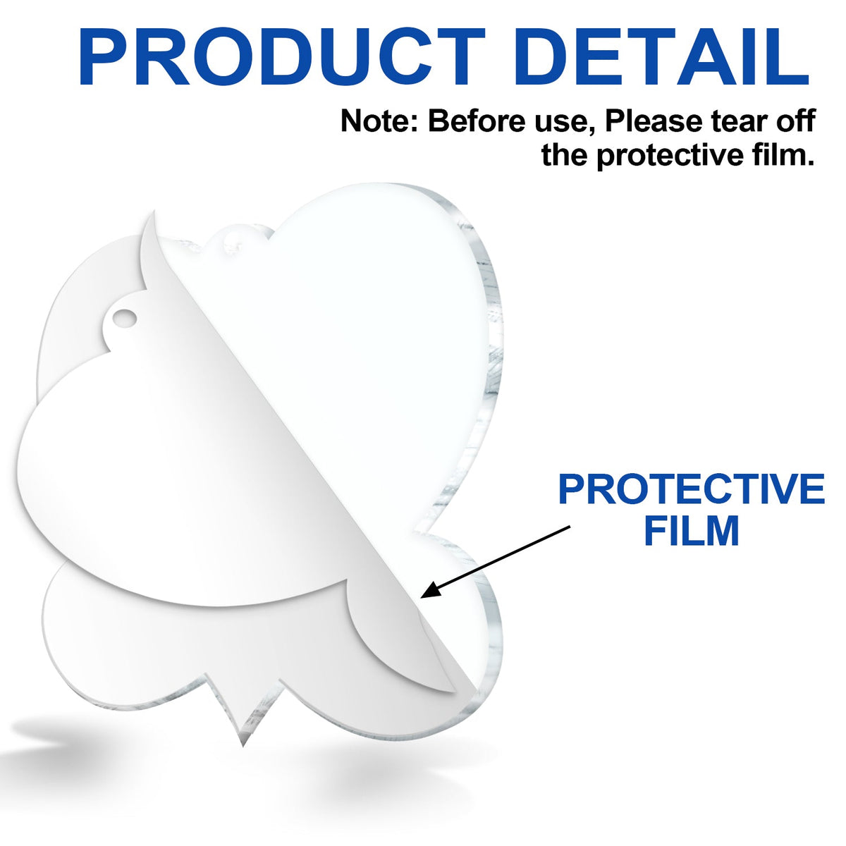 Christmas Sibling Cartoon This Is Us A Little Bit Of Crazy - Gift For Siblings - Personalized Custom Shaped Acrylic Ornament