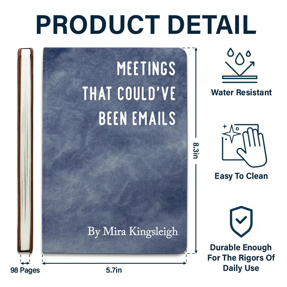 Gifts For Colleagues,Funny - Times I Was Right And Nobody Listened Funny Sarcastic Book - Personalized Leather Journal