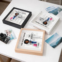 Travel,Gift For Couples,Gift For Husband,Gift For Wife,Happy - The Year We Visited - Personalized Ticket Memory Box