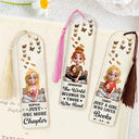 Reading,Gift For Yourself,Happy - Reading World Belongs To Those Who Read - Personalized Acrylic Bookmark