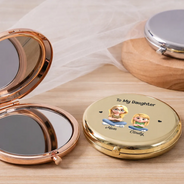 Mom - Daughters (Adult), Gift For Daughter, Gift For Mother, Happy - Mother Daughter How Special You Are To Me - Personalized Compact Mirror