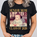 Custom Photo Senior Mom Graduation - Personalized T Shirt