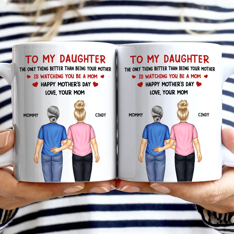 Dad - Daughters (Adult),Gift For Daughter,Happy - The Only Thing Better Than Having You As Daughter - Personalized Mug