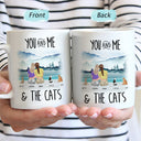 Pet Lovers You Me And The Fur Babies - Gift For Couples - Personalized Mug