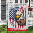 Gift For Couples,Gift For Husband,Gift For Wife,Gift For Boyfriend,Gift For Girlfriend,Parents,Gift For Yourself,Gift For Women,Gift For Men,Gift For Mother,Gift For Father,Gift For Daughter,Gift For Son,Family,Independence Day,America 250th,Happy - God Bless America 250 Land That We Love - Personalized Flag