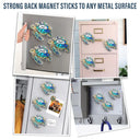 Turtle Stained Glass Mum Nanny - Personalised Acrylic Fridge Magnet