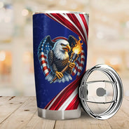 America 250th,Independence Day - America 250th Anniversary US Pride Patriotic Eagle - Personalized Tumbler